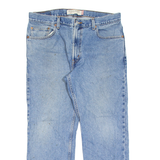 LEVI'S 505 Jeans Mens Blue Regular Straight Stone Wash W36 L29