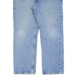 LEVI'S 505 Jeans Mens Blue Regular Straight Stone Wash W36 L29