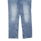 LEVI'S 514 Jeans Mens Blue Regular Straight Stone Wash W36 L32