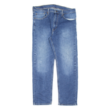 LEVI'S 505 Jeans Mens Blue Regular Straight Stone Wash W36 L30