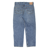 LEVI'S 550 Jeans Mens Blue Relaxed Straight Stone Wash W38 L32