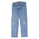 LEVI'S 505 Jeans Mens Blue Regular Straight Stone Wash W31 L30