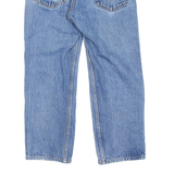 LEVI'S 505 Jeans Mens Blue Regular Straight Stone Wash W32 L24