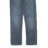 LEVI'S 514 Jeans Mens Blue Regular Straight Stone Wash W29 L30
