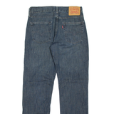 LEVI'S 514 Jeans Mens Blue Regular Straight Stone Wash W29 L30