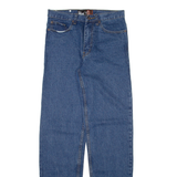 POLE POSITION Mens Jeans Blue Regular Straight W30 L33