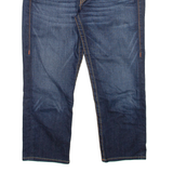 TRUE RELIGION Three Quarters Womens Jeans Blue Slim Tapered W28 L21