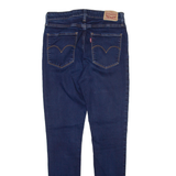 LEVI'S 721 High Rise Womens Jeans Blue Slim Skinny W26 L28
