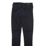 LEVI'S 721 High Rise Big E Womens Jeans Blue Slim Skinny W26 L29