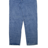 DE SALVO Womens Jeans Blue Relaxed Tapered W28 L30