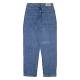 DE SALVO Womens Jeans Blue Relaxed Tapered W28 L30