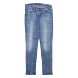 LEVI'S Demi Curve Womens Jeans Blue Slim Skinny Acid Wash W29 L32
