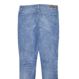 LEVI'S Demi Curve Womens Jeans Blue Slim Skinny Acid Wash W29 L32