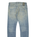 DIESEL Mens Jeans Blue Slim Straight Stone Wash W29 L32