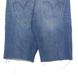 LEVI'S Cut Off Mens Pedal Pushers Shorts Blue M W30