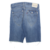 LEVI'S Cut Off Mens Pedal Pushers Shorts Blue M W30