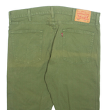 LEVI'S Cut Off Mens Jorts Shorts Green M W38