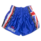 SIBIGA FIGHT WEAR Mens Sports Shorts Blue S W20