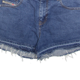 DIESEL Womens Denim Shorts Blue S W30