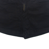 DICKIES Womens Denim Shorts Black S W30