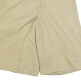 DICKIES Mens Workwear Shorts Beige M W30