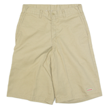 DICKIES Mens Workwear Shorts Beige M W30