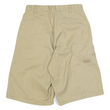 DICKIES Mens Workwear Shorts Beige M W30