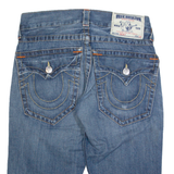 TRUE RELIGION Womens Jorts Shorts Blue Slim S W28