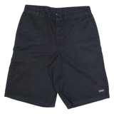DICKIES Mens Workwear Shorts Black L W36