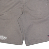 DICKIES Mens Workwear Shorts Grey L W36