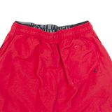 CALVIN KLEIN Mesh Lined Mens Swimming Shorts Red Relaxed M W26