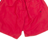 CALVIN KLEIN Mesh Lined Mens Swimming Shorts Red Relaxed M W26