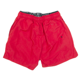 CALVIN KLEIN Mesh Lined Mens Swimming Shorts Red Relaxed M W26