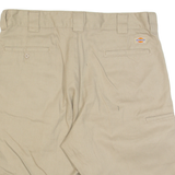 DICKIES Mens Workwear Shorts Beige XL W38