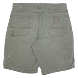 DICKIES Mens Workwear Shorts Grey L W36