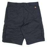 DICKIES Cargo Mens Workwear Shorts Black Relaxed 2XL W42