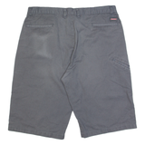 DICKIES Mens Workwear Shorts Grey Relaxed XL W38