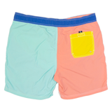 NAUTICA Mens Sports Shorts Blue Colourblock L W38