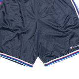 CHAMPION Mens Sports Shorts Blue Relaxed L W27