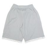 NIKE Mens Sports Shorts Grey Relaxed S W26