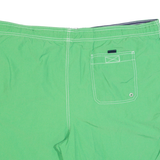 NAUTICA Mens Swimming Shorts Green L W40