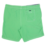 NAUTICA Mens Swimming Shorts Green L W40