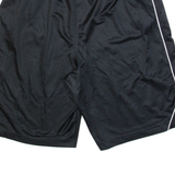 NIKE Mens Sports Shorts Black Relaxed L W32