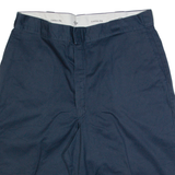 DICKIES Mens Casual Shorts Blue Loose XL W40