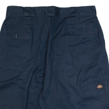 DICKIES Mens Casual Shorts Blue Loose XL W40