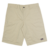 DICKIES Mens Casual Shorts Beige Relaxed XL W38