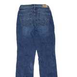 LEVI'S 512 Womens Jeans Blue Slim Bootcut Stone Wash W28 L32