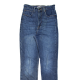 LEVI'S High Rise BIG E Womens Jeans Blue Slim Straight Stone Wash W27 L31
