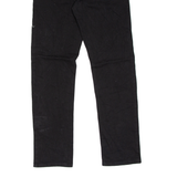 LEVI'S 502 Womens Jeans Black Regular Tapered W29 L31