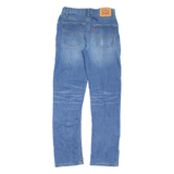 LEVI'S 514 Boys Jeans Blue Regular Straight Stone Wash W29 L31